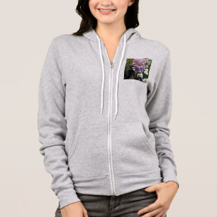 Beautiful Purple Iris Flower floral Photo Hoodie