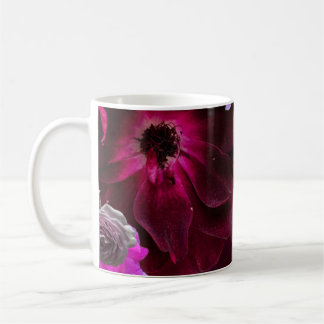 Beautiful Purple Rose Collage Coffee Mug