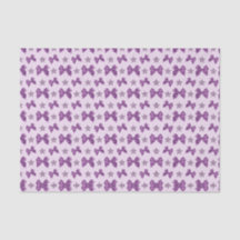 Beautiful Purple Satin Effect Bows