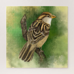 Beautiful Puzzle Little Sparrow