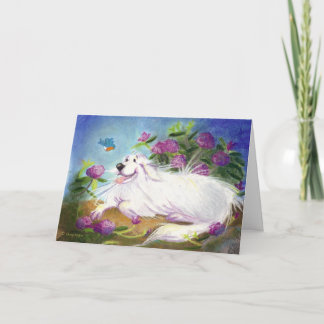 Beautiful Pyrenees / Birthday Greeting Card
