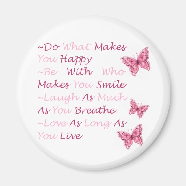 Beautiful Quotes Magnet (Front)