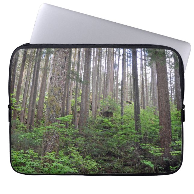 Beautiful rainforest   laptop sleeve (Front)