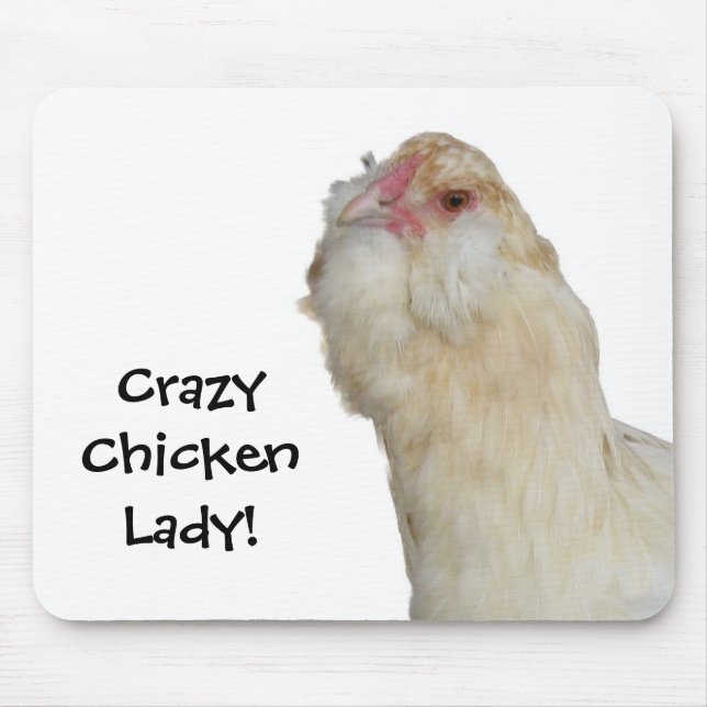 Beautiful Rare Wheaten Ameraucana Hens Chickens Mouse Mat (Front)