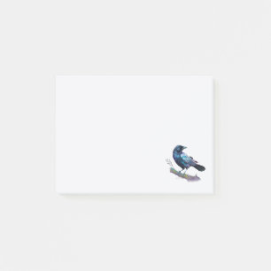 Beautiful Raven on a Tree Branch Post-it Notes
