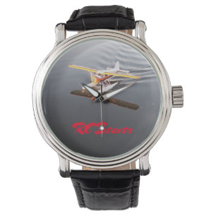 Beautiful RC Beaver on the Water Wrist Watch