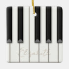 Beautiful Realistic Piano Keys Personalised Music