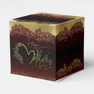 Beautiful Red Gift Box for Mother's Day