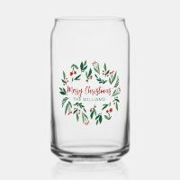Beautiful Red Green Holly Berry Custom Christmas