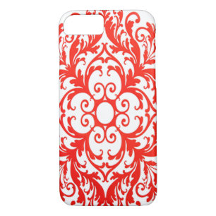 Beautiful Red Mandala Art iPhone 8/7 Case