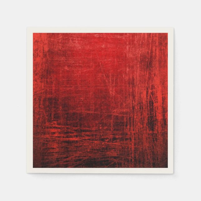 Beautiful Red Paper Napkins! Napkin (Front)