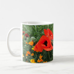Beautiful Red Poppy  Coffee Mug