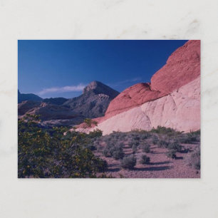 Beautiful Red Rock Canyon Nevada Scenic Postcard