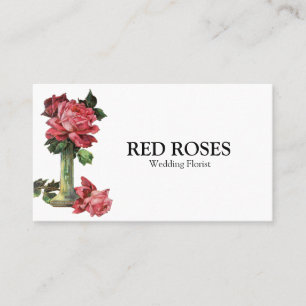 Beautiful Red Rose Business Card