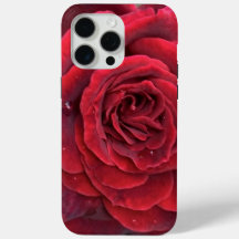 Beautiful red rose iphone 15 Pro Max Tough