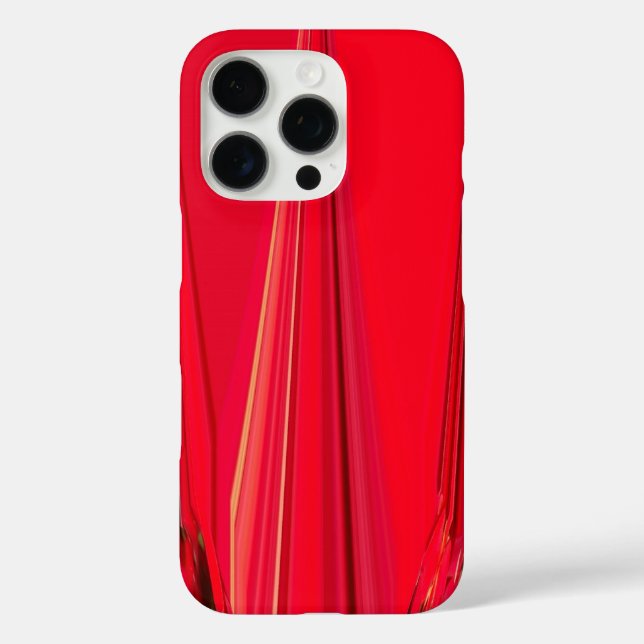 Beautiful Red Texture Colour Abstract Art Design Case-Mate iPhone Case (Back)
