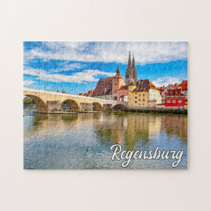 Beautiful Regensburg, Germany Jigsaw Puzzle