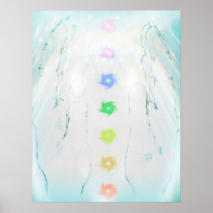 Beautiful Reiki Healing design Poster