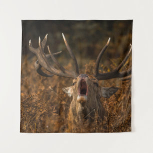 BEAUTIFUL REINDEER WILD ANIMALS TAPESTRY
