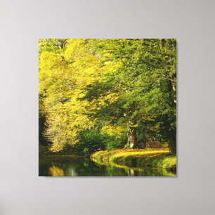 Beautiful Relaxing lake Canvas Print