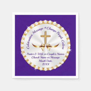Beautiful, Religious Paper Napkins, PERSONALIZED Napkin