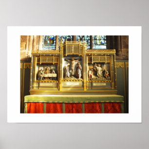 Beautiful religious scenes poster