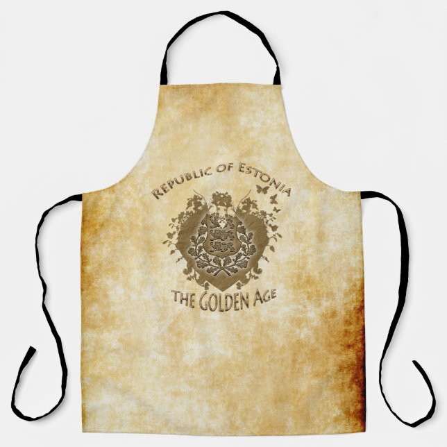 Beautiful Republic of Estonia Apron! Apron (Front)