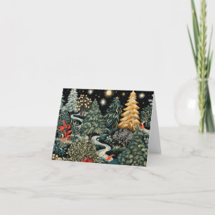 Beautiful Retro Christmas Card