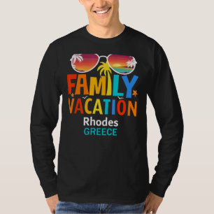 Beautiful Rhodes Island Matching Outfits Family Va T-Shirt