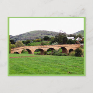 Beautiful Richmond Bridge At Tasmania Postcard