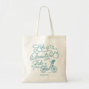 Beautiful Ride Editable Colour Custom Tote Bag