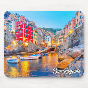 Beautiful Riomaggiore, Italy Mouse Mat