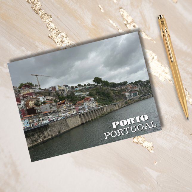 Beautiful River Porto Portugal Photography, Travel Holiday Postcard (Creator Uploaded)