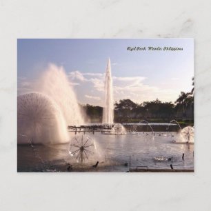 Beautiful Rizal Park Postcard