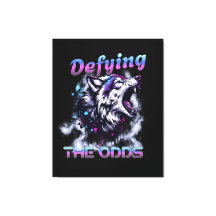 Beautiful Roaring wolf 