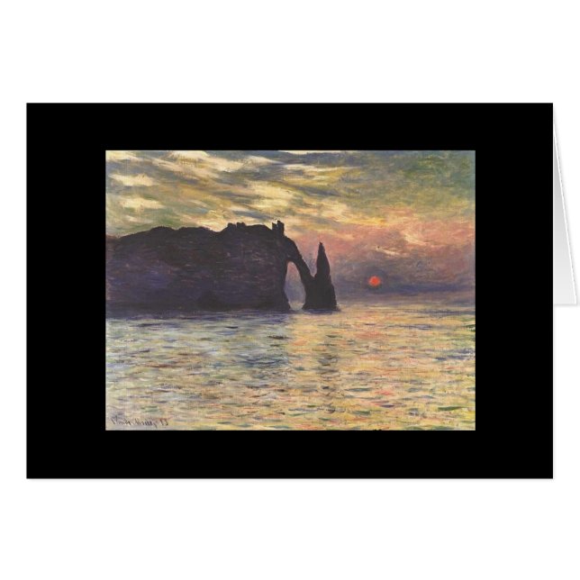 Beautiful Rocky Bay - Monet (Front Horizontal)