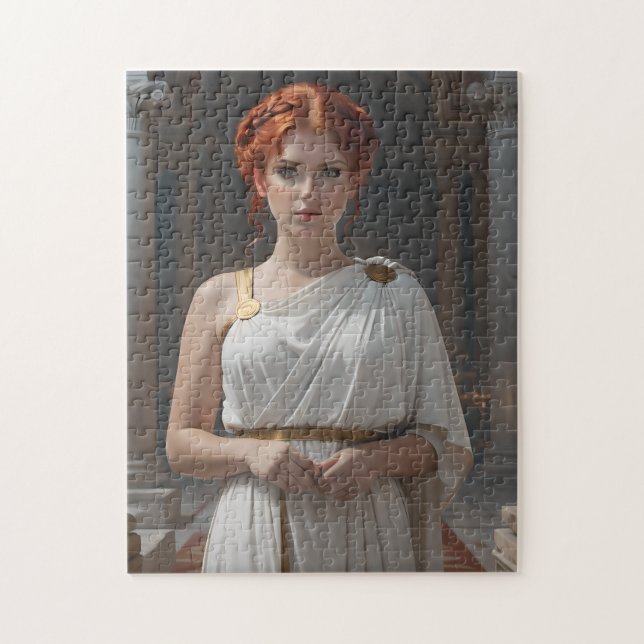 Beautiful Roman woman Jigsaw Puzzle (Vertical)