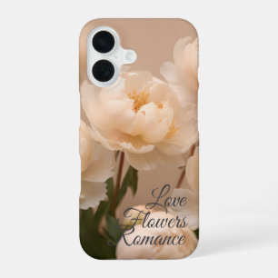 Beautiful romantic flowers photo for her iPhone 16 case