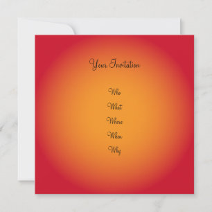 Beautiful romantic invitation