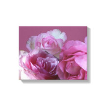 Beautiful romantic pretty pink roses floral art  