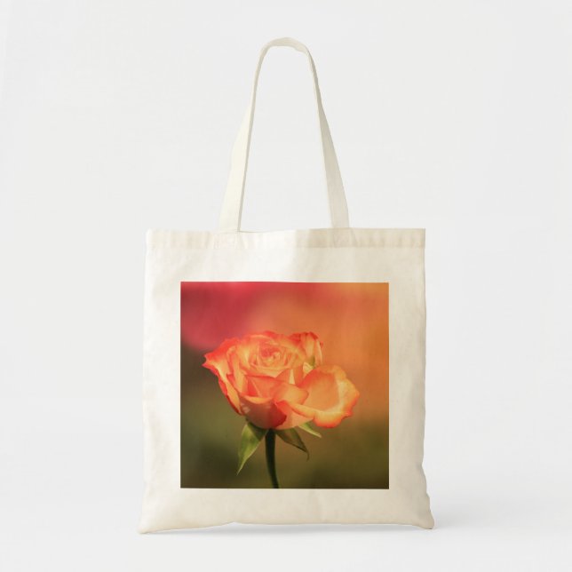 Beautiful Romantic Rose Photograph Tote Bag (Front)