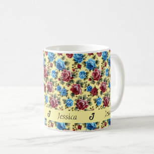 Beautiful Romantic Spring Colourful Girly Flowers  Coffee Mug