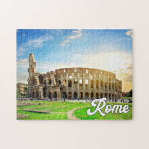 Beautiful Rome, Italy Jigsaw Puzzle
