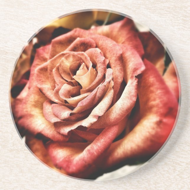 Beautiful Rose Coaster (Front)