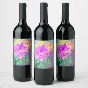 Beautiful Rose Essentials for Special Occasions Wine Label
