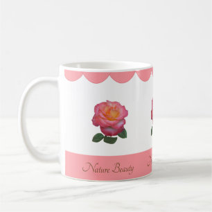 Beautiful Rose Flower Coffee Mug