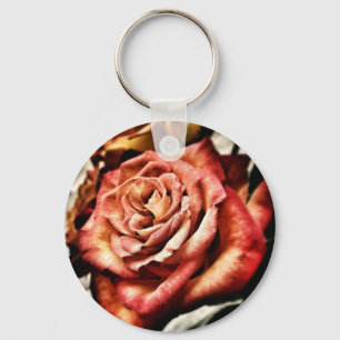 Beautiful Rose Key Ring