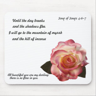 Beautiful Rose Mousepad. Mouse Mat