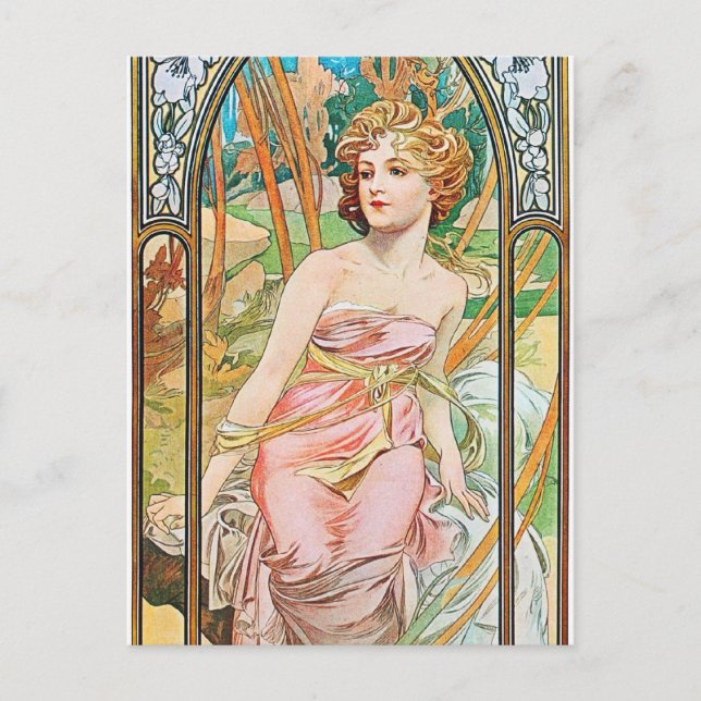 Beautiful Rose Postcard (Front)