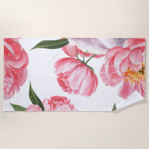 Beautiful Roses Beach Towel